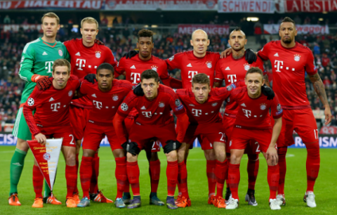 1хСтавка предлагает интересные исходы на Баварию