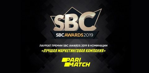 Одним из лауреатов SBC Awards 2019 стала БК Parimatch