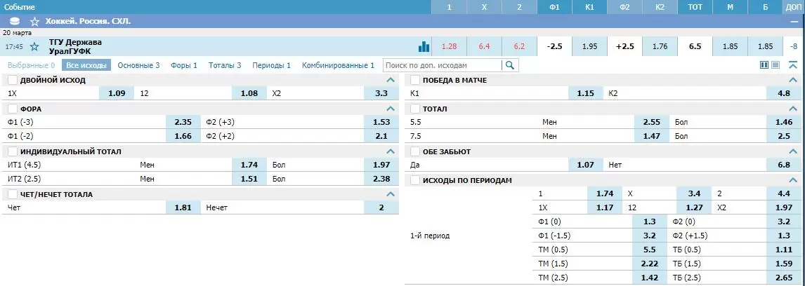 лайв ставки в бетсити на хоккей