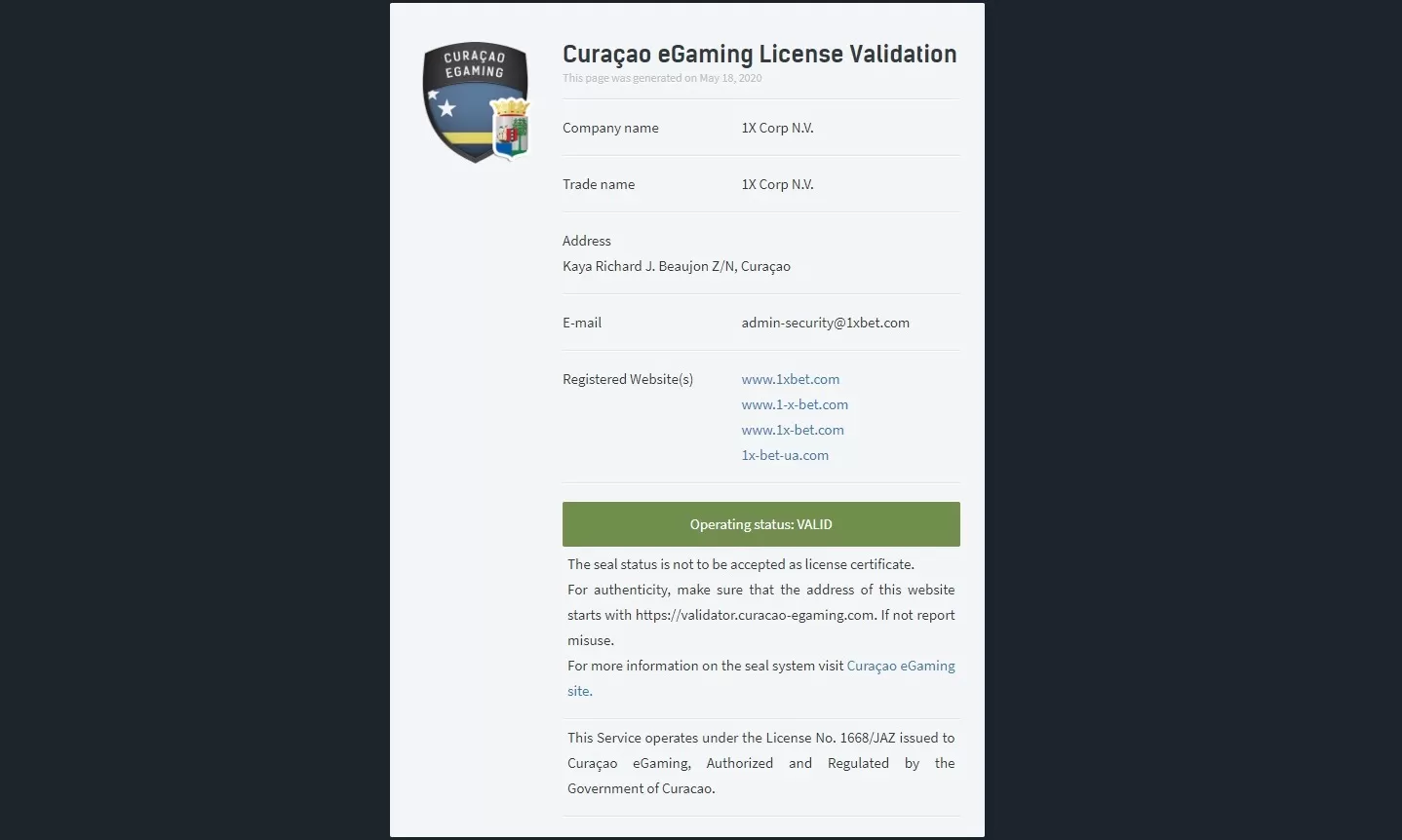 1хБет легальная