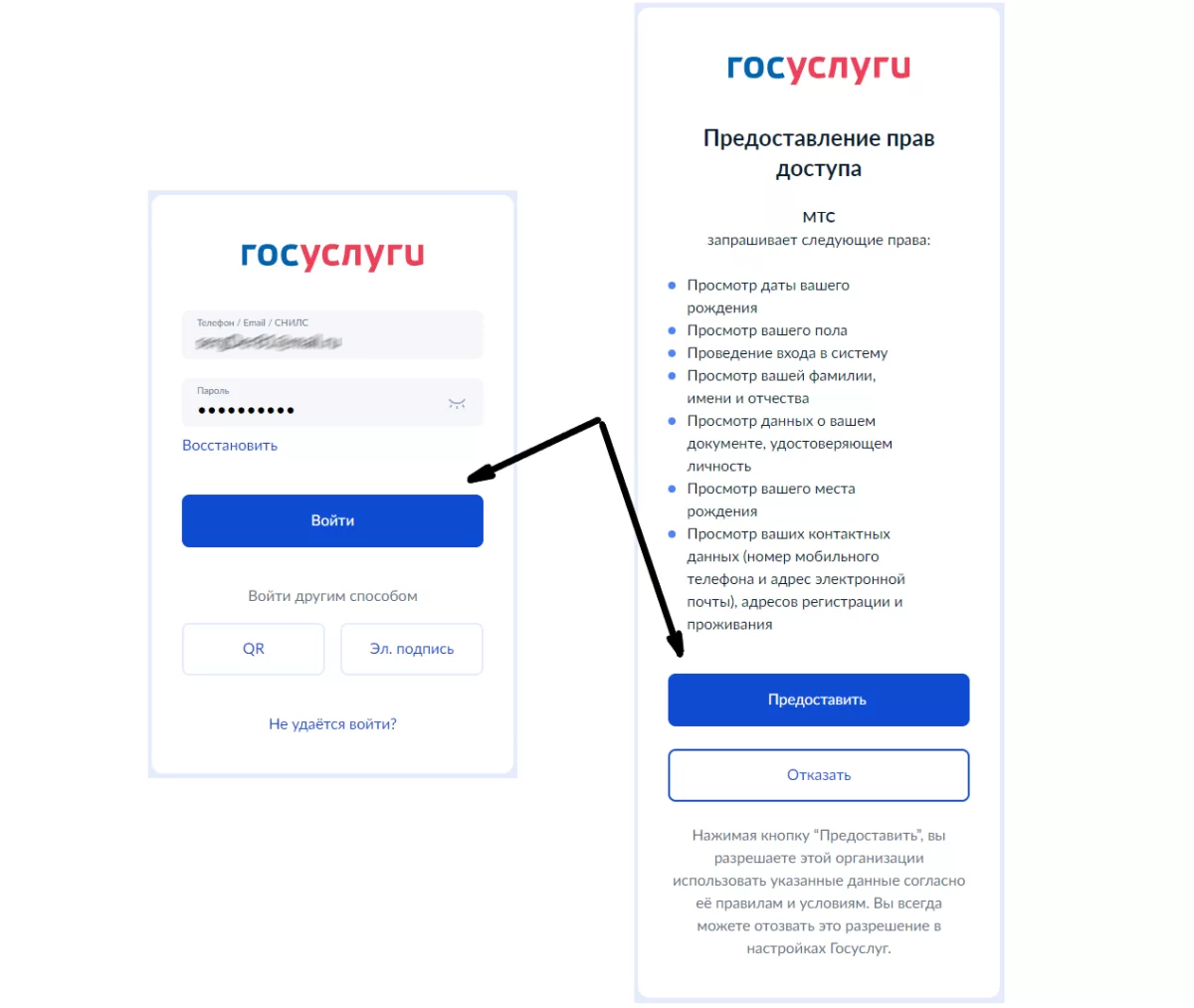 Идентификация в Олимп Бет через ГосУслуги