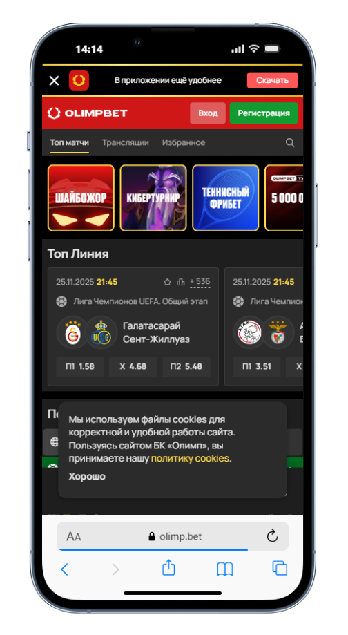 Основное окно