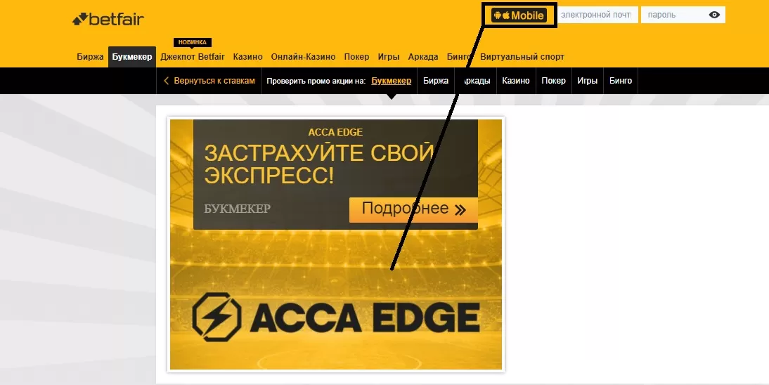 скачать приложение betfair