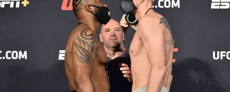 Александр Волков проиграл свой бой на прошедшем турнире UFC