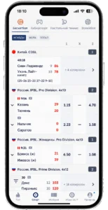Лайв ставки на баскетбол в Фонбет