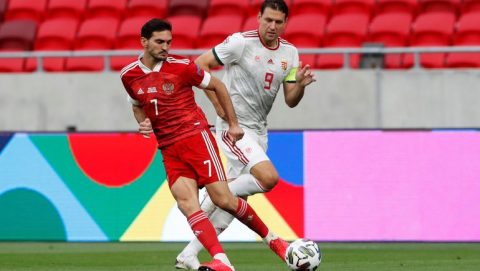 Россия сыграла вничью с Венгрией