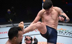 На шоу президента UFC все бои завершились яркими...