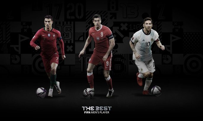 FIFA назвали трех претендентов на награды в рамках FIFA The Best