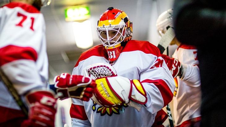 «Джокеры» настраиваются на игру перед выходом на лёд