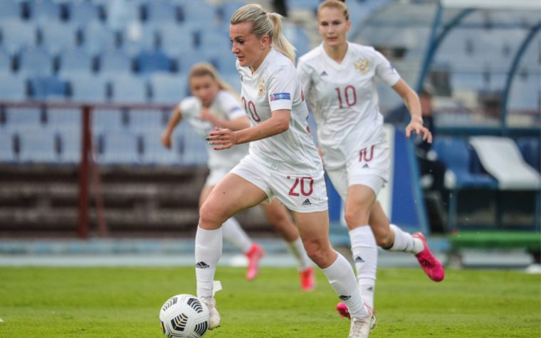 Женская сборная России по футболу вышла на Евро-2022