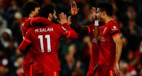 Букмекеры считают возможным квадрупл «Ливерпуля»