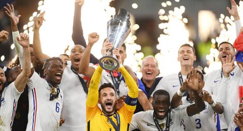 Франция – главный фаворит третьего сезона Лиги наций...