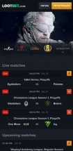 Приложение букмекера LootBet для iPhone (iOS)