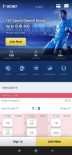 Интерфейс регистрации в приложении букмекерской конторы Sbobet на Айфон