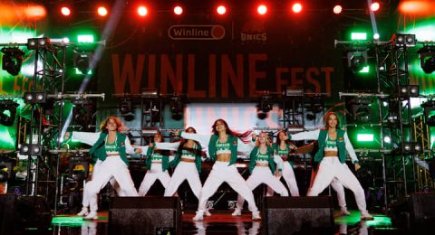 В Казани прошел фестиваль Winline UNICS Fest