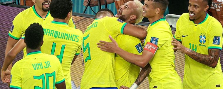 Бразилия считается букмекерским фаворитом четвертьфинальной пары с Хорватией