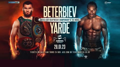 Где посмотреть бой Артур Бетербиев – Энтони Ярд