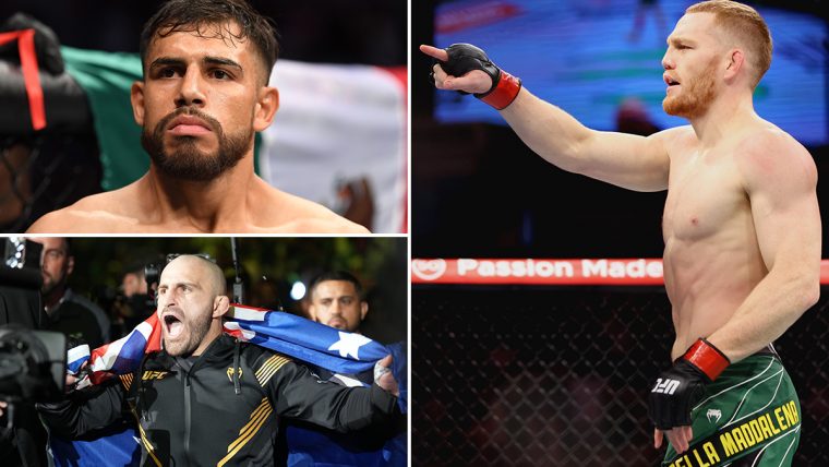 Названы коэффициенты на ключевые бои UFC 284