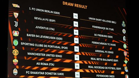 Бетсити оценил пары 1/8 финала Лиги Европы