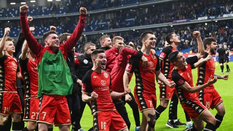 Названы коэффициенты на сенсационную победу «Акрона» в...