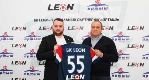 Букмекер Леон стал партнёром футбольного клуба «Иртыш»
