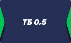 Тотал больше 0.5