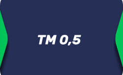 Тотал меньше 0.5