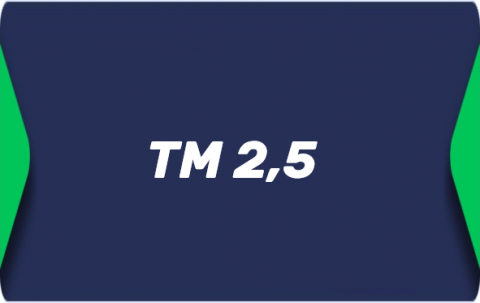 Тотал меньше 2.5