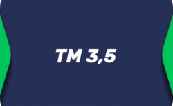 Тотал меньше 3.5