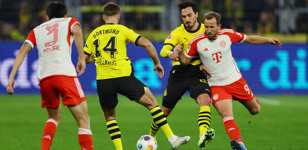 «Бавария» разгромила «Боруссию» из Дортмунда, но не вышла в лидеры чемпионата Германии