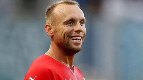 Денис Глушаков, выступающий за костромской «Спартак»,...