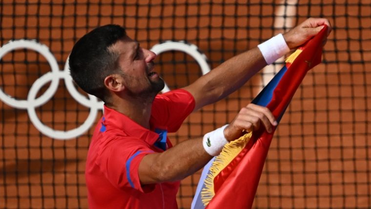 Новак Джокович впервые в карьере стал Олимпийским чемпионом