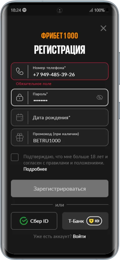 Куда вводить промокод БК Бетбум