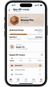 VIP-статус Фонбет в программе лояльности