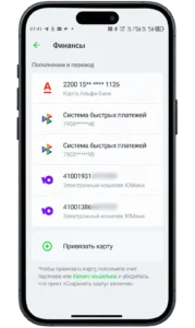 ЕДИНЫЙ ЦУПИС — раздел «Аккаунт» и переход к «Финансы» или «Карты и счета»