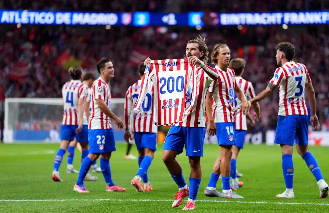 Гризманн забил свой 200 гол за Атлетико