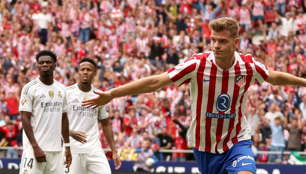 Гол Серлота в ворота Реала в мадридском дерби