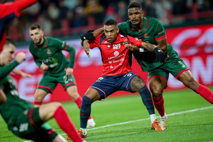 Матч Локомотива против ЦСКА