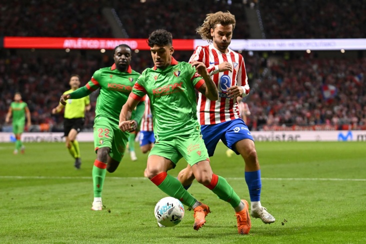 Матч Осасуны против мадридского Атлетико