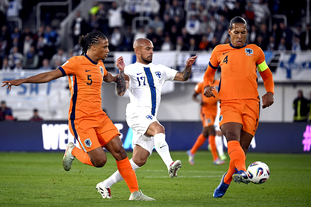 Противостояние сборных Нидерландов и Финляндии