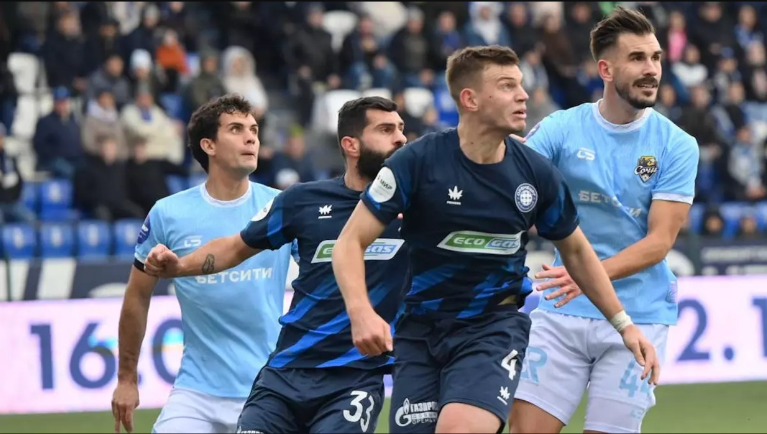 Матч между Оренбургом и Сочи