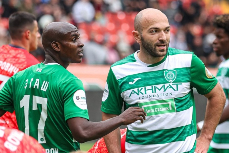 Матч между Ахматом и Акроном