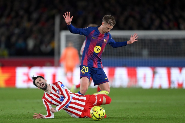 Противостояние между мадридским Атлетико и Барселоной