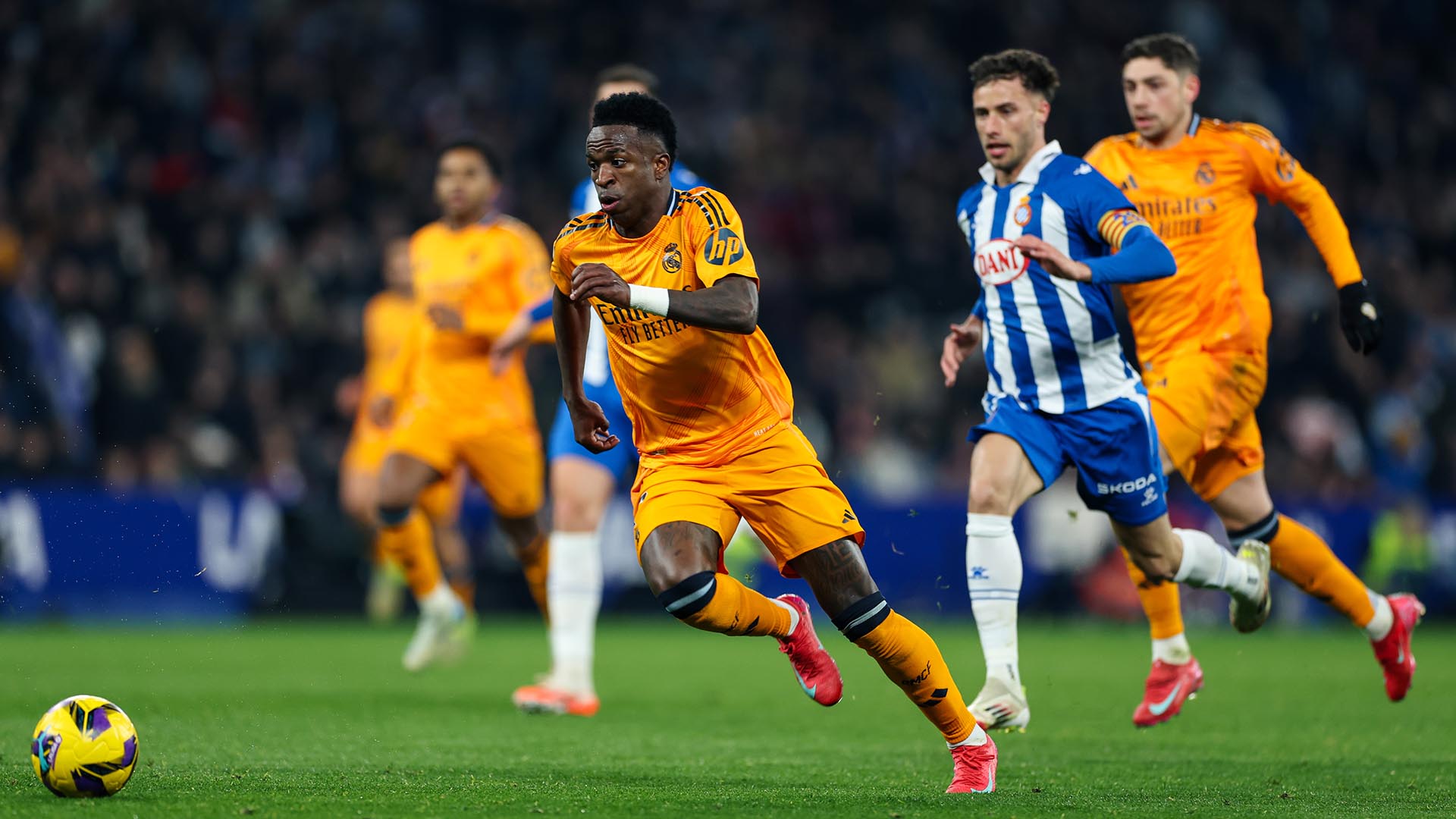 Матч между Эспаньолом и мадридским Реалом