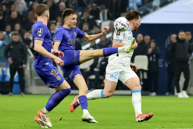 Матч между Монако и Марселем