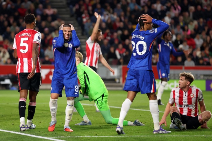 Матч между Челси и Брентфордом