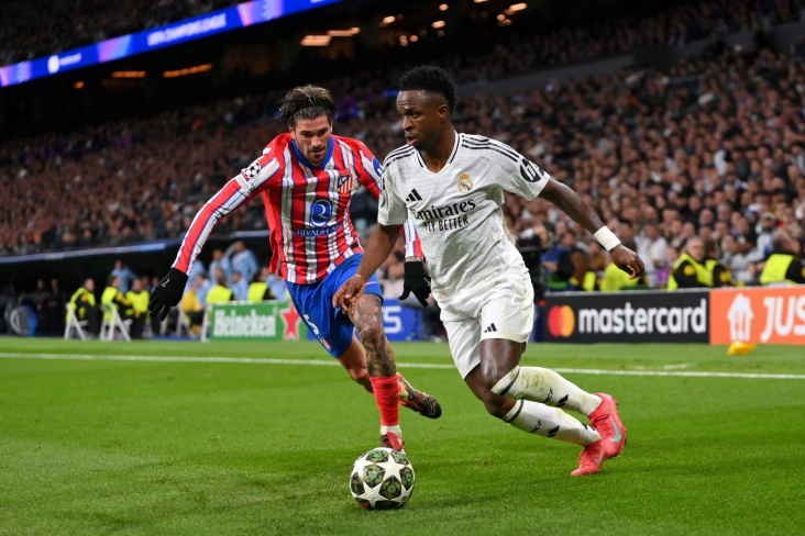 Матч между мадридским Атлетико и Реалом