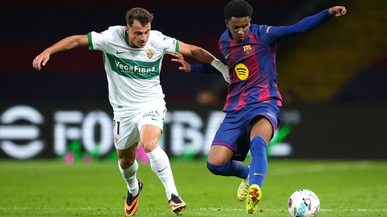 Матч между Эльче и Барселоной 