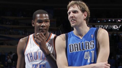 Кевин Дюрант обошёл Новицки и вышел на 6-е место в...