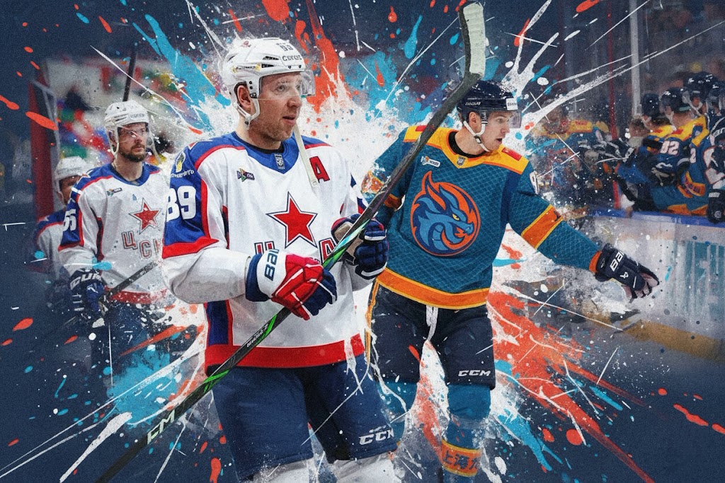 Прогноз на матч КХЛ ЦСКА - Шанхайские драконы